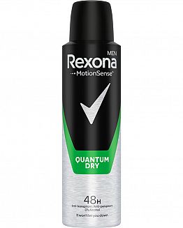 Део Rexona спрей мъжки Quantum dry 150 мл.