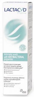 Сапун течен интимен Lactacyd Antibacterial 250 мл.