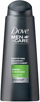 Шампоан Dove Men Fresh clean 2in1 250 мл.