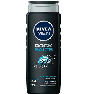 Душ гел Nivea мъжки Rock Salts 500 мл.