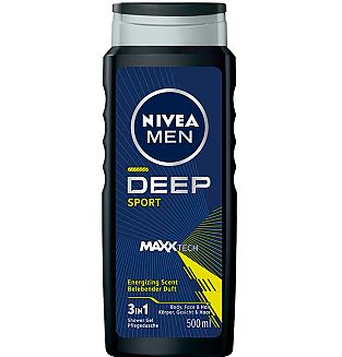 Душ гел Nivea мъжки Deep Sport 500 мл.