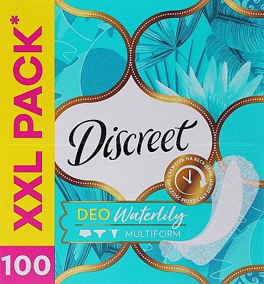 Дамски превръзки Discreet Водна лилия 100 бр.