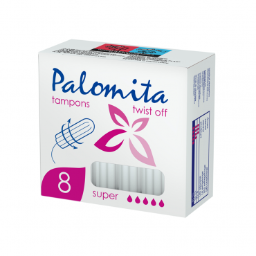 Тампони Palomita Super 8 бр.