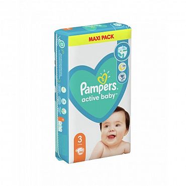 Пелени Pampers № 3 6-10 кг. 66 бр.