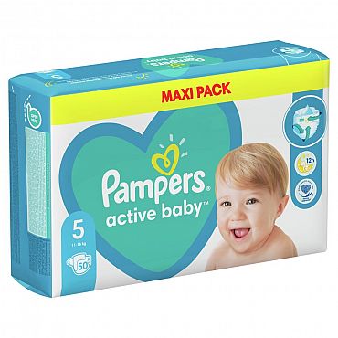 Пелени Pampers № 5 11-16 кг. 50 бр.