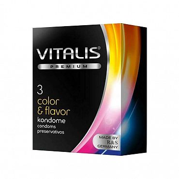 Презервативи Vitalis Color