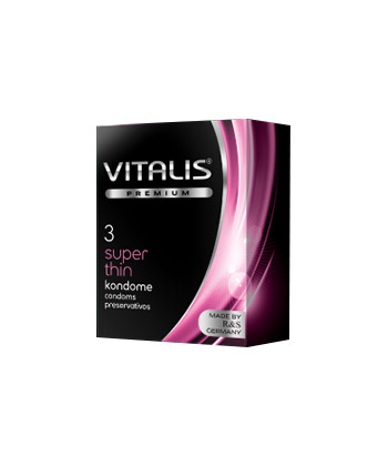 Презервативи Vitalis розови Super thin