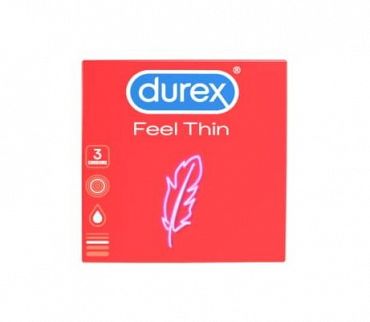 Презервативи Durex 3 бр. Feel Thin