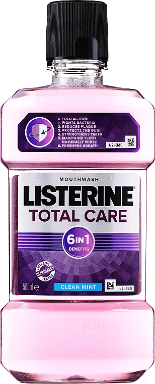 Вода за уста Listerine Total care 250 мл.