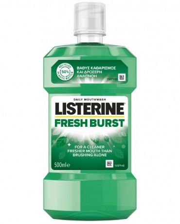 Вода за уста Listerine Fresh burst 500 мл.