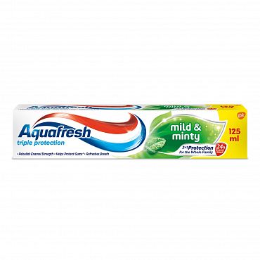 Паста за зъби Aquafresh зелена 125 мл. Mind&Minty