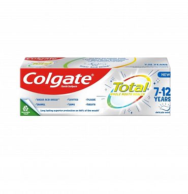 Паста за зъби Colgate Total детска 7-12 г. 50 мл.