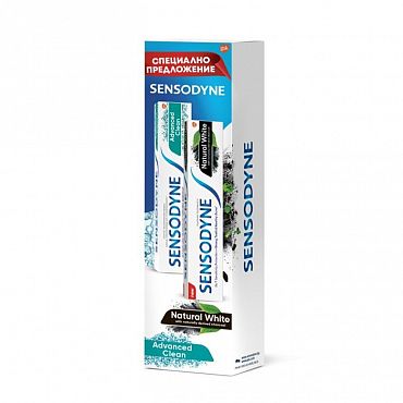 Паста за зъби Sensodyne Advanced Clean-Natural white 75 мл.