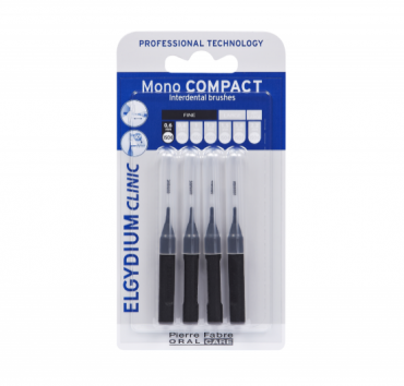 Четка за зъби Elgydium Interdental черна микс 0.6 mm 4 бр.