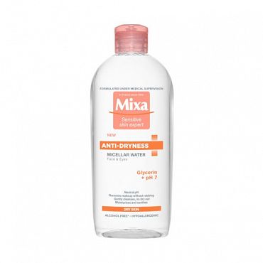 Мицеларна вода Mixa Anti-dryness 400 мл. 