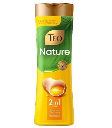 Шампоан Тео Nature 2в1 Egg 350 мл.