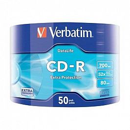 Дискове CD-R Verbatim  50 бр. 43787