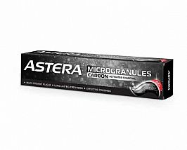 Паста за зъби Astera микрогранули Carbon 75 мл.