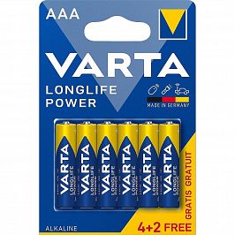 Батерии Varta Power AAA 4+2 