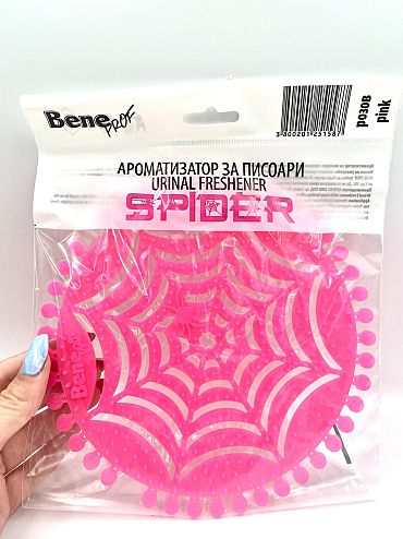 Ароматизатор Бене за писоари Spider розов