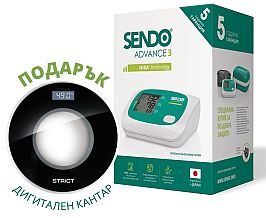 Апарат за кръвно Sendo Advance 3+кантар