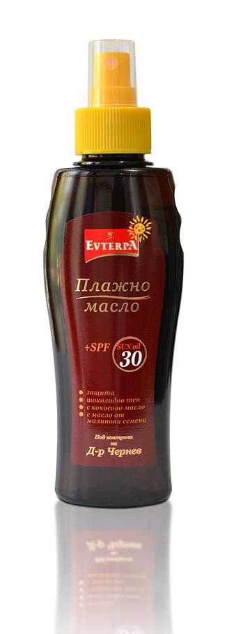 Масло SPF 30 Евтерпа спрей 150 мл.